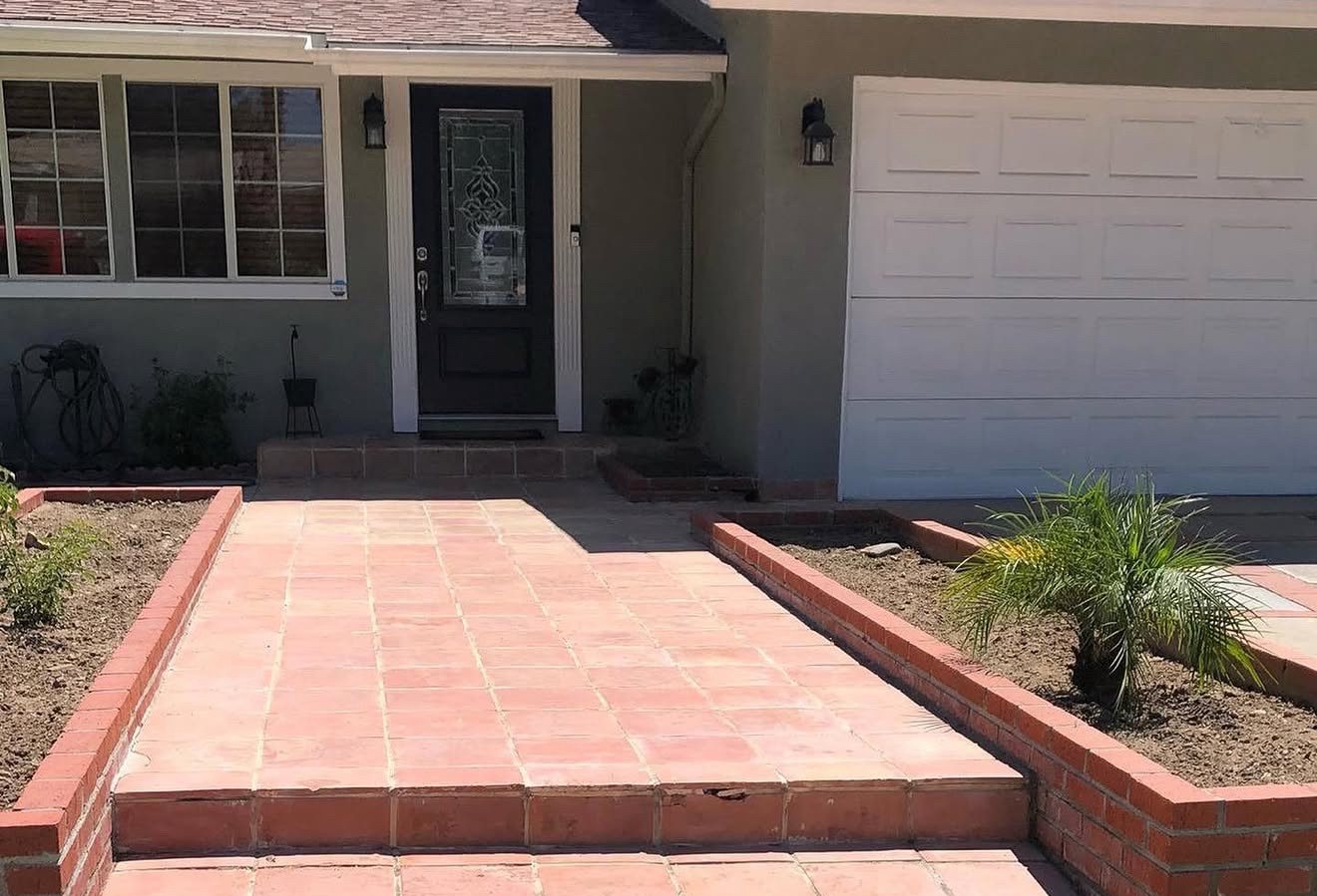 Before: the original yard