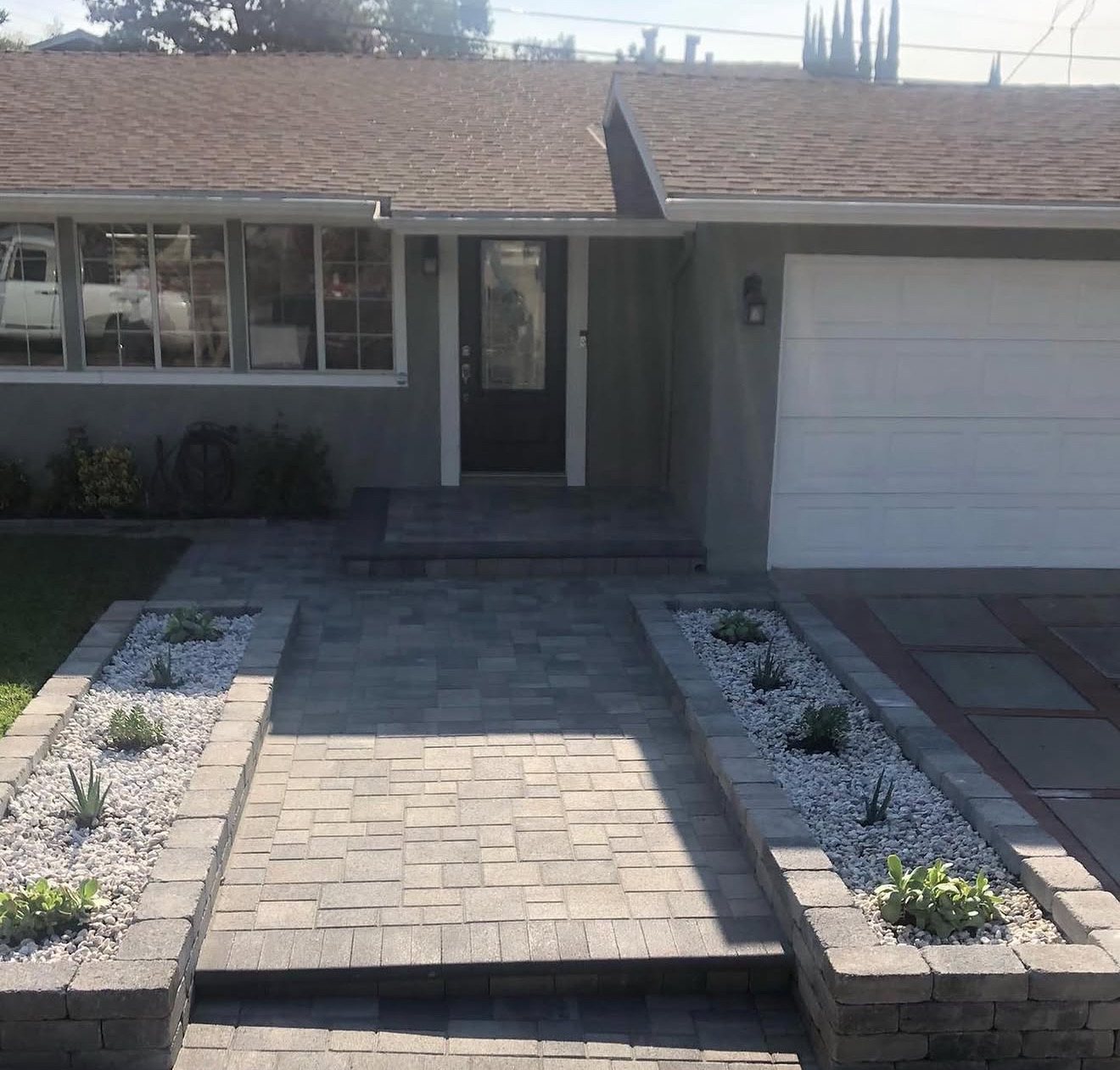 After: finished B&M paver project