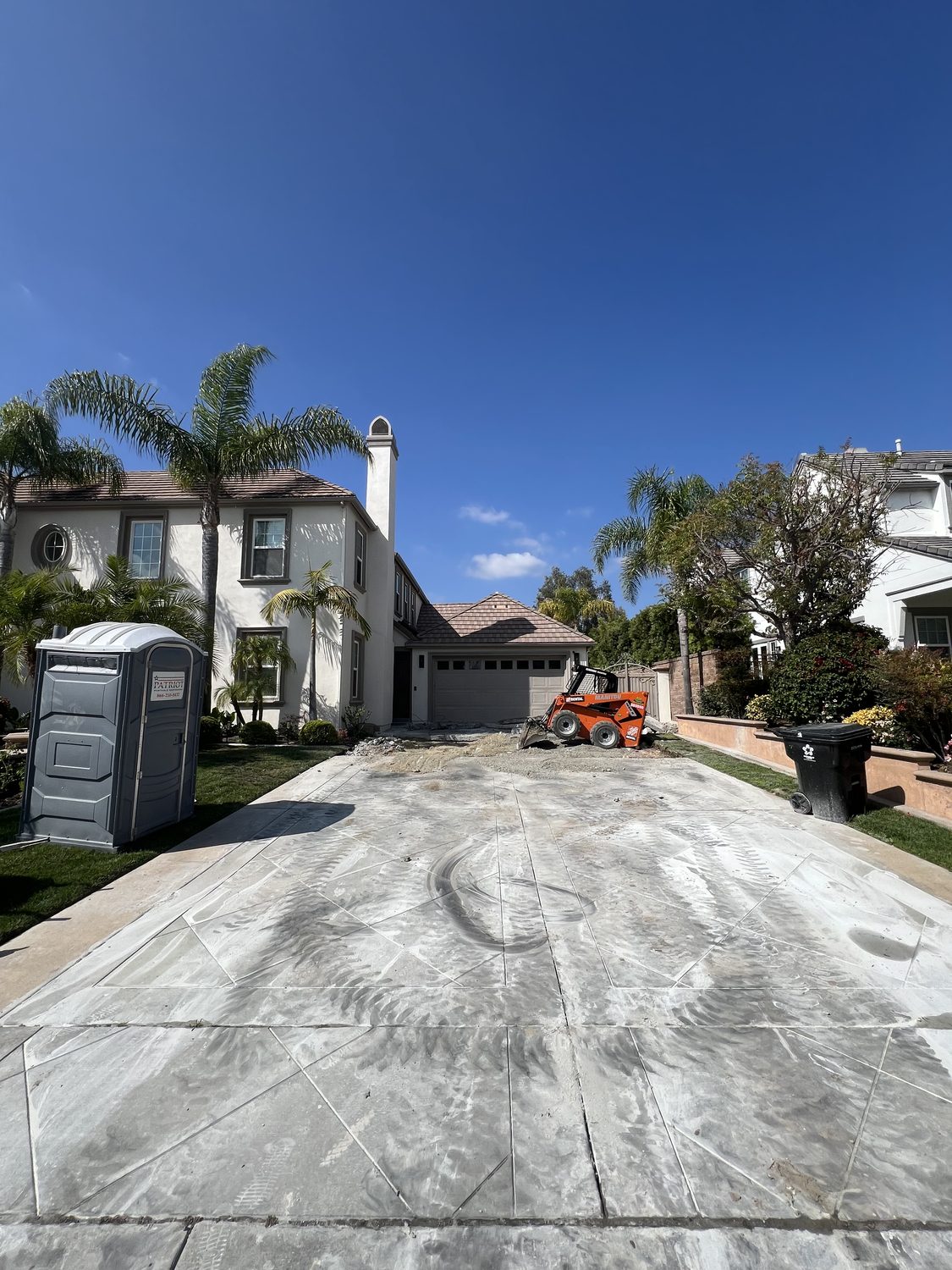 Before: the original yard